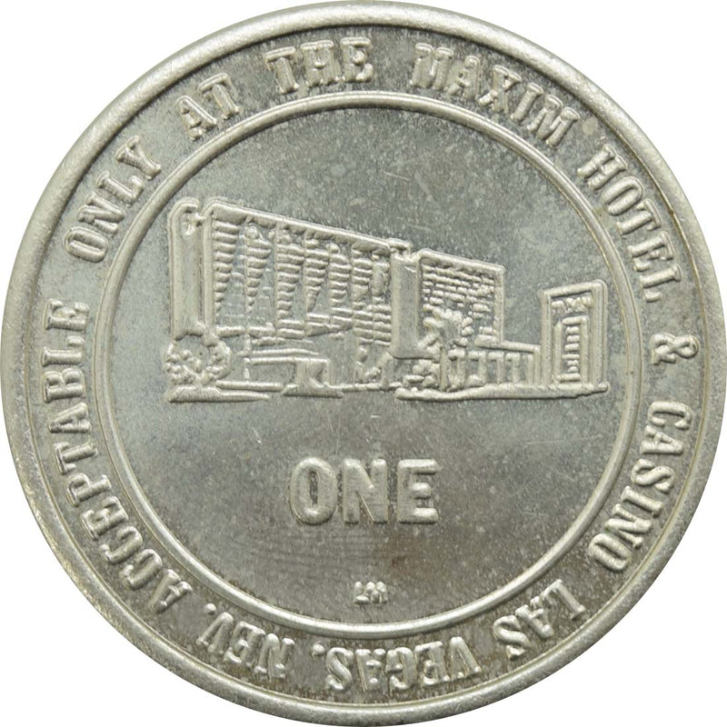 Maxim Casino Las Vegas Nevada $1 Token 1990