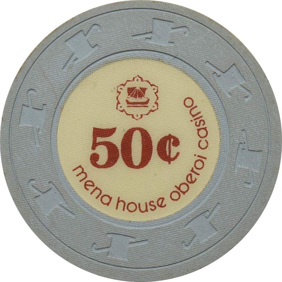 Mena House Oberoi Casino Cairo Egypt 50 Cent Chip