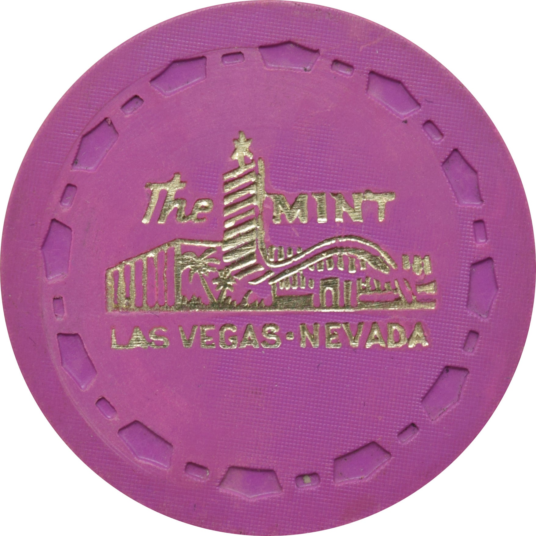 The Mint Casino Las Vegas Nevada 50 Cent Chip 1973