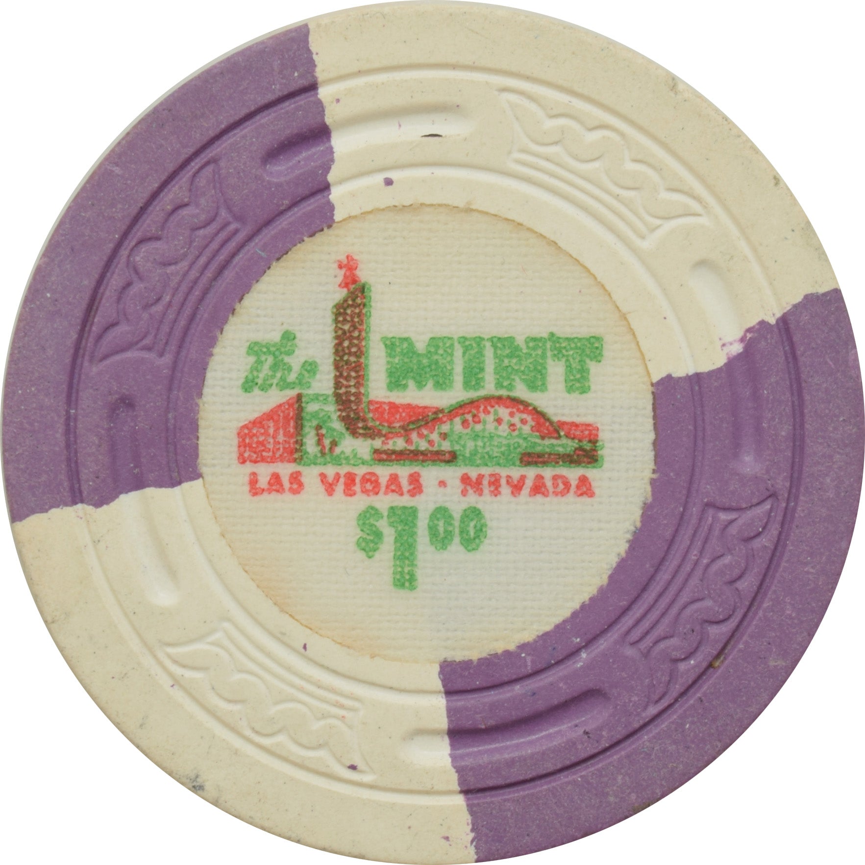 The Mint Casino Las Vegas Nevada $1 Chip 1962