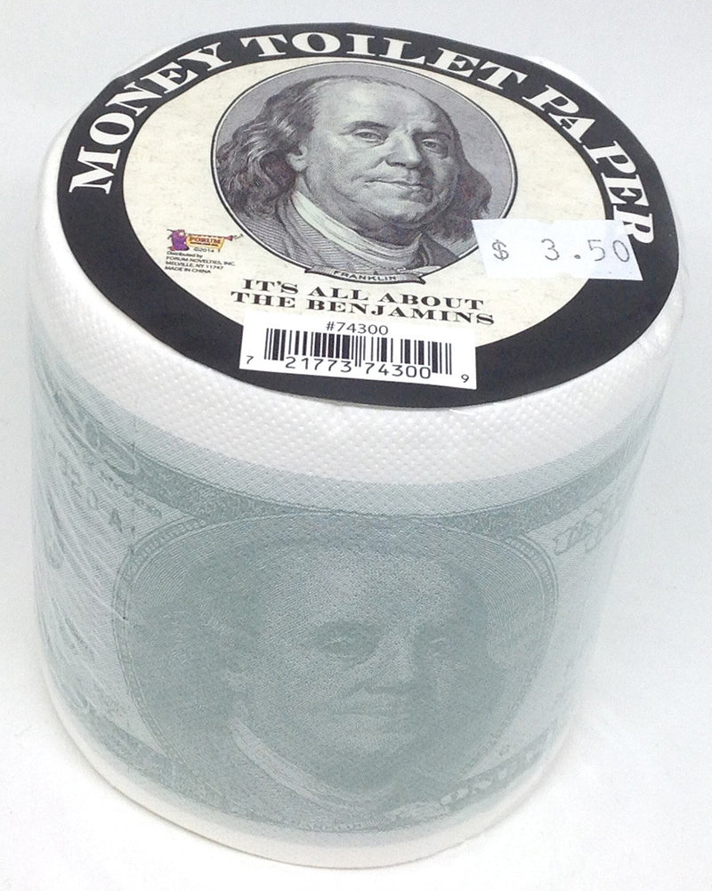 Money Toilet Paper $100 Bills - Spinettis Gaming - 1