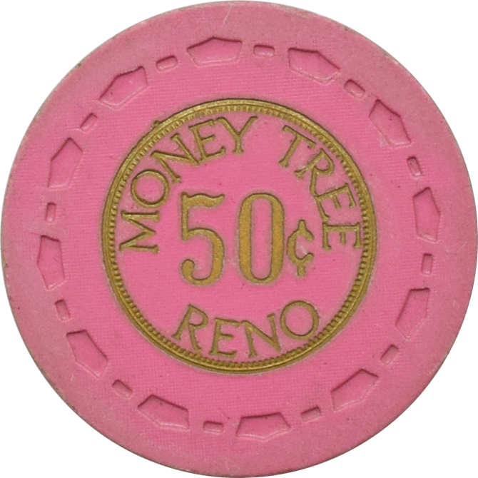 Money Tree Casino Reno Nevada 50 Cent Chip 1969