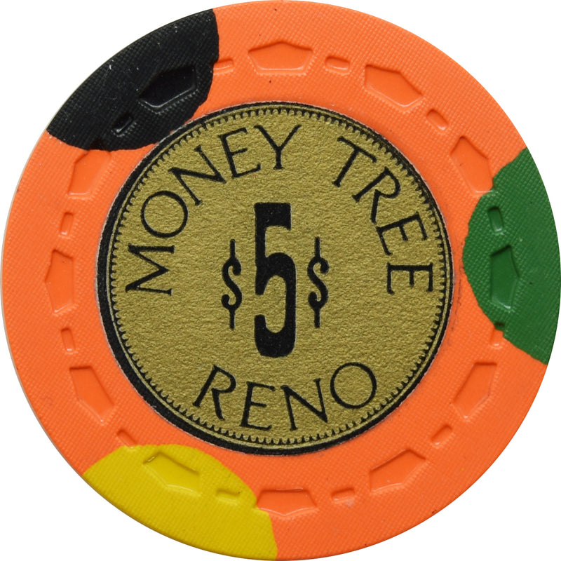 Money Tree Casino Reno Nevada $5 Chip 1969