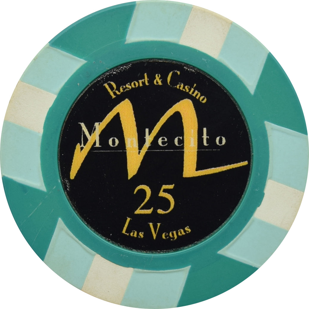 Montecito Resort & Casino Las Vegas Nevada $25 Chip TV Show Prop 2001