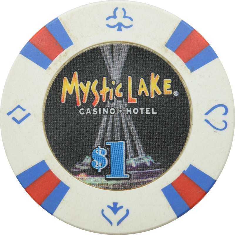 Mystic Lake Casino Prior Lake MN $1 Chip