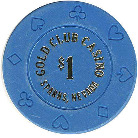 Gold Club Casino $1 chip - Spinettis Gaming - 1