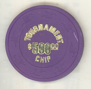 Vegas World Casino Las Vegas Nevada $500 NCV Chip 1980s