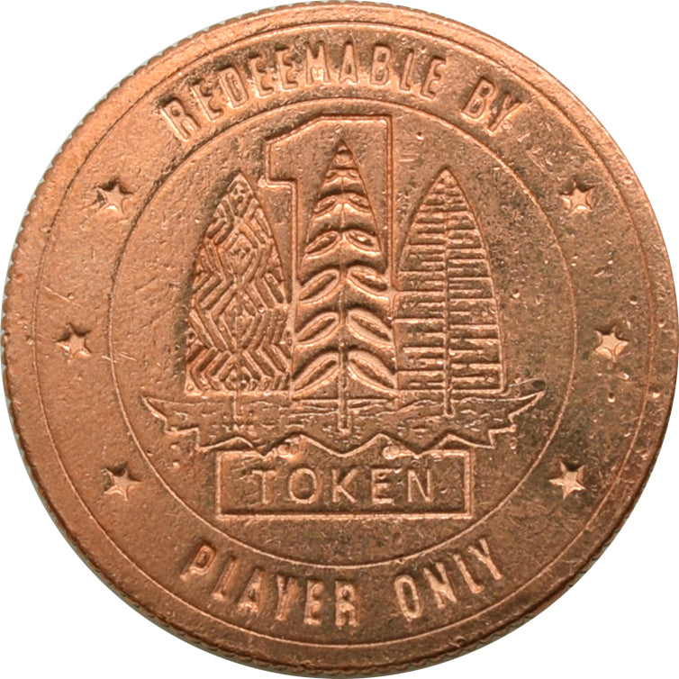 Nevada Club/Lodge Casino Reno/Lake Tahoe NV $1 Token