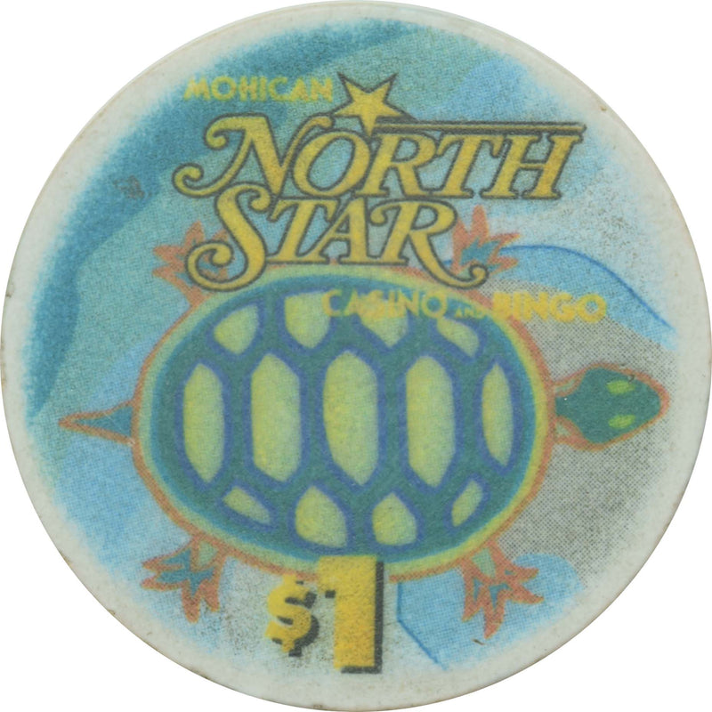 North Star Casino Bowler Wisconsin $1 Chip