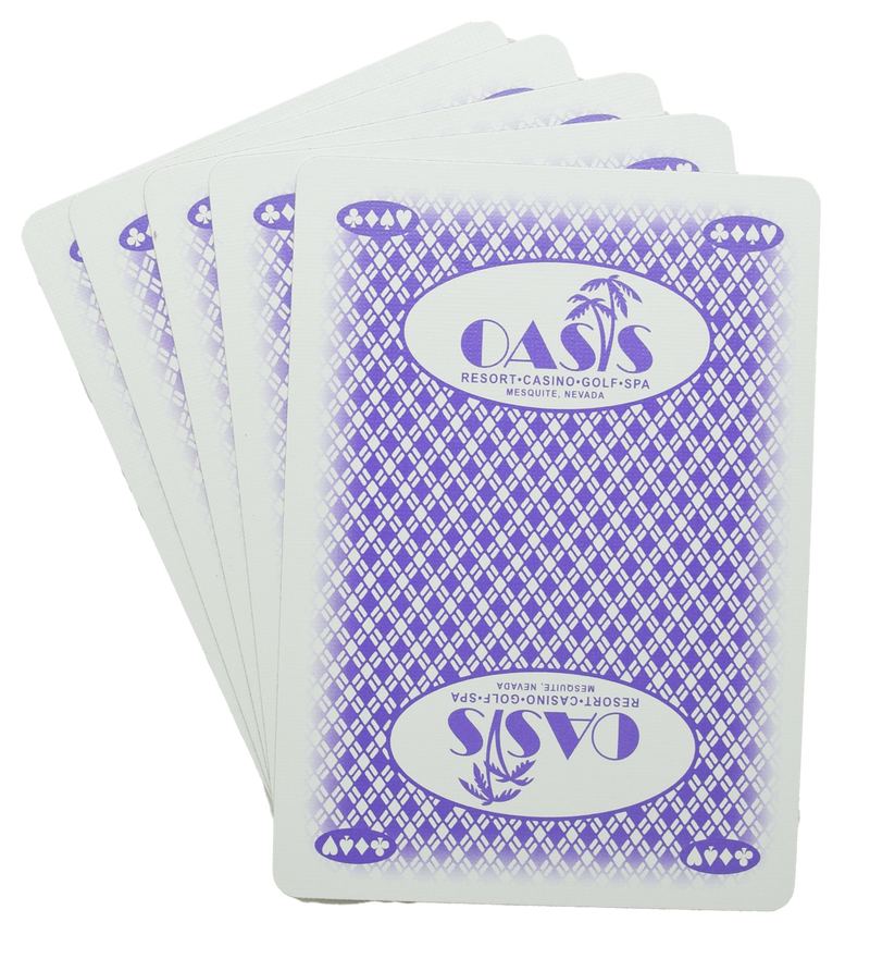 Oasis Casino Mesquite Nevada Used Deck of Cards