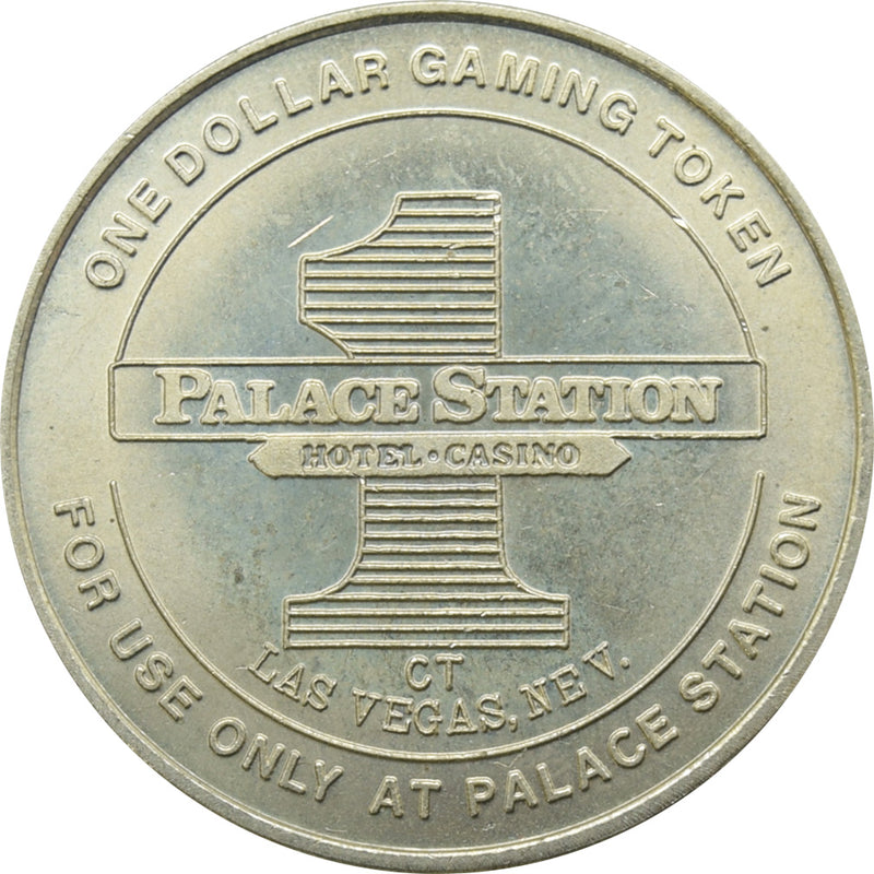 Palace Station Casino Las Vegas NV $1 Token 1989