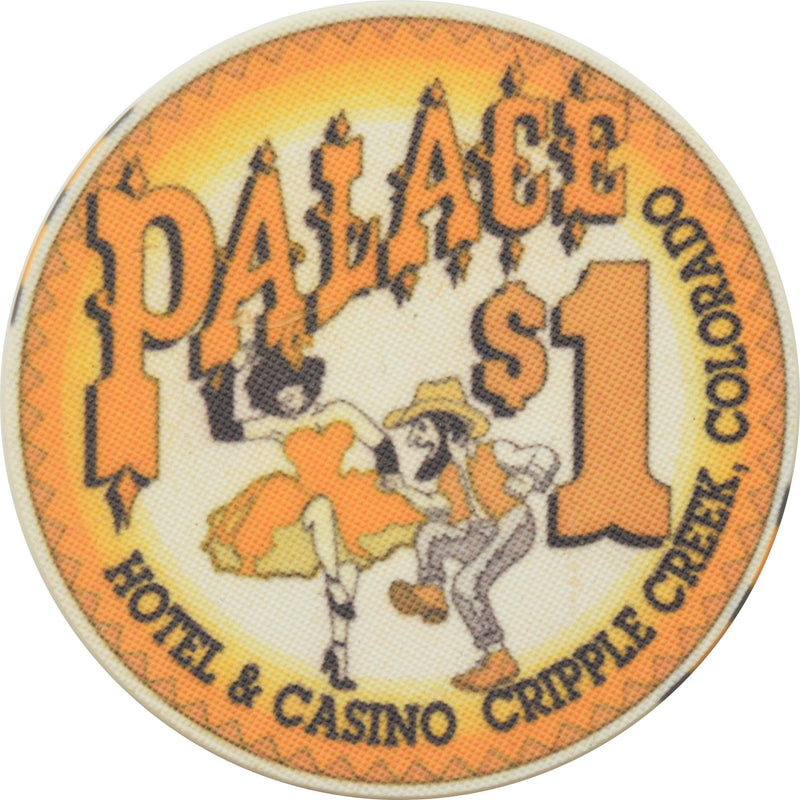 Palace Hotel Casino Cripple Creek Colorado $1 Chip