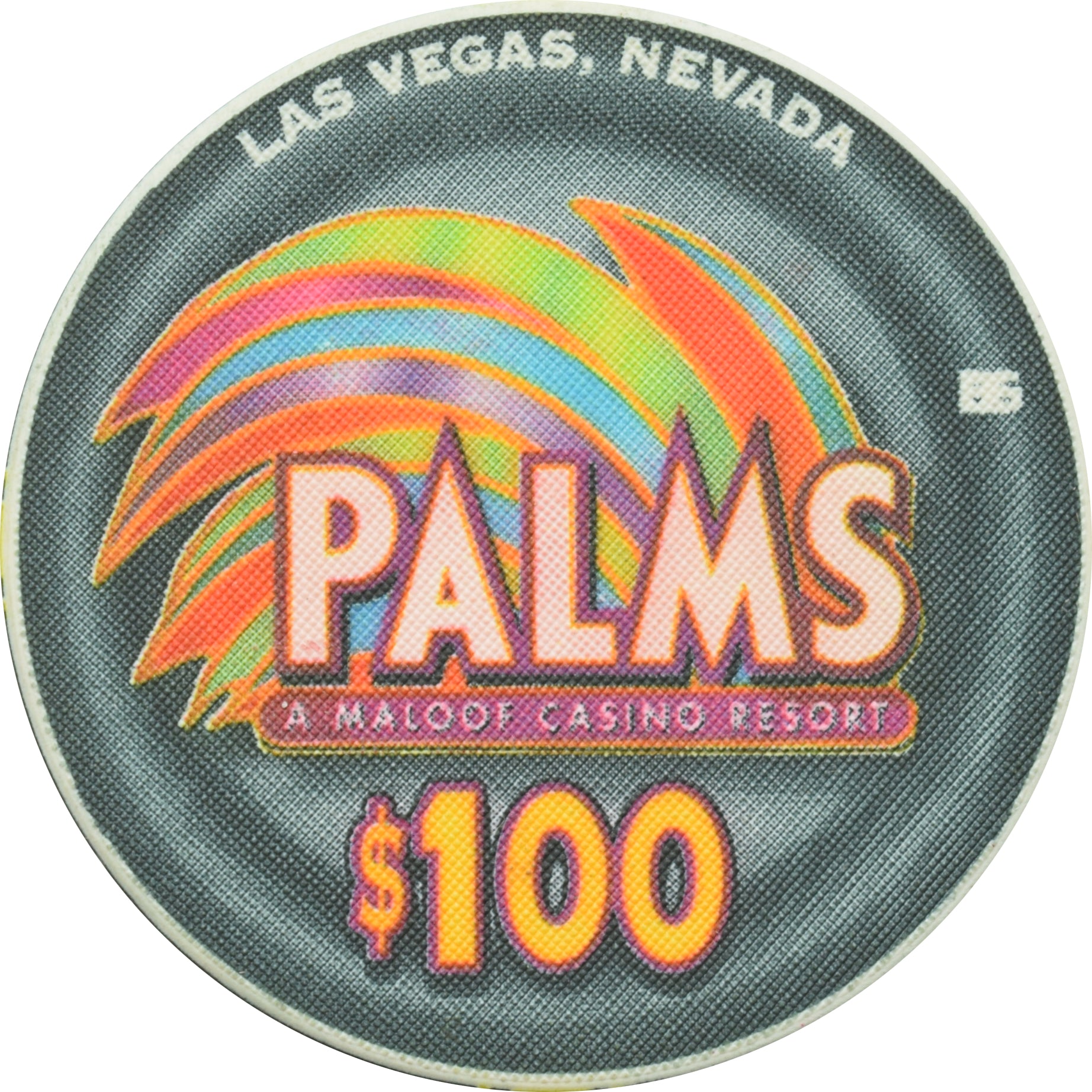 Palms Casino Las Vegas Nevada $100 1977 Kentucky Derby Winner Seattle Slew Chip 2003