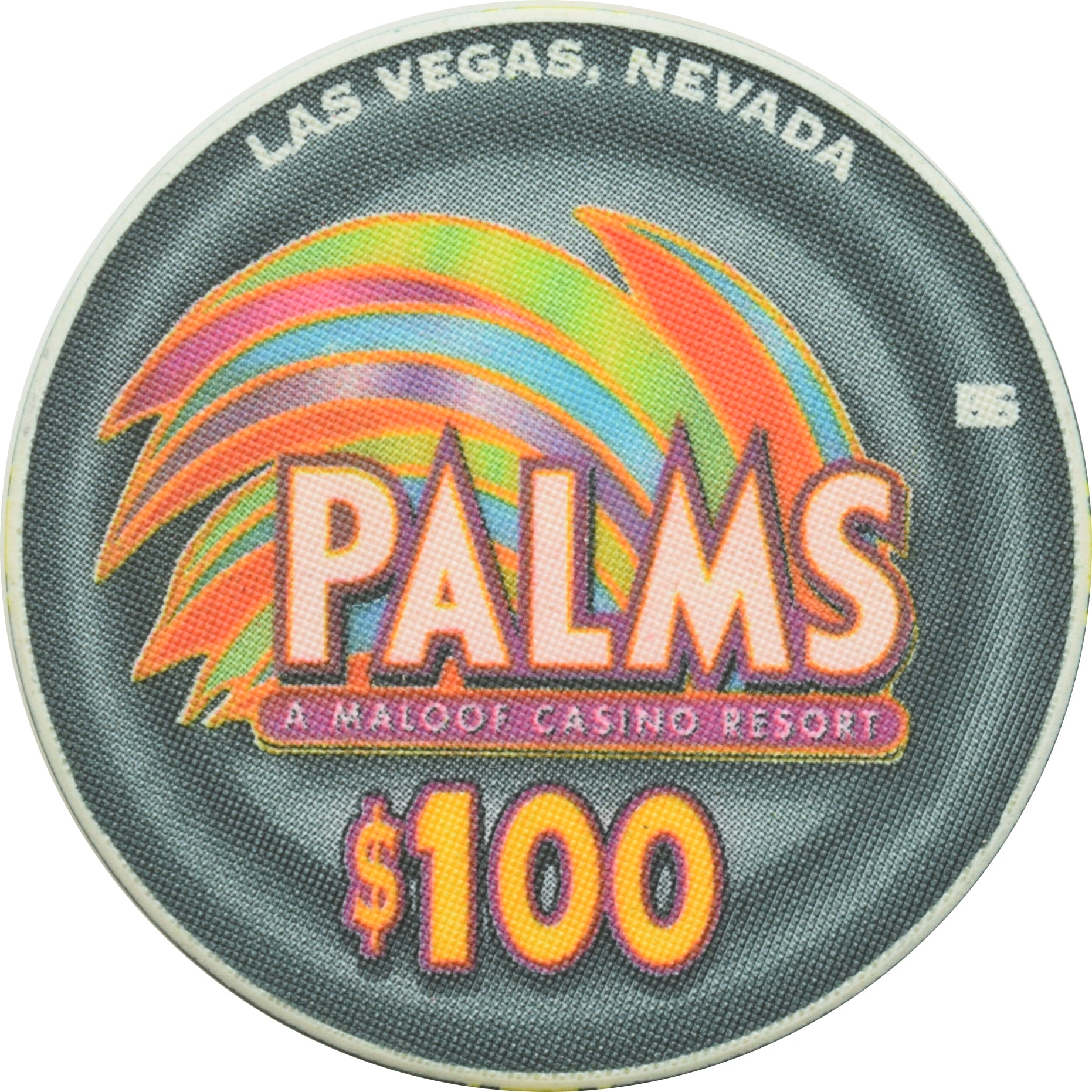 Palms Casino Las Vegas Nevada $100 1977 Belmont Stakes Winner Seattle Slew Chip 2004