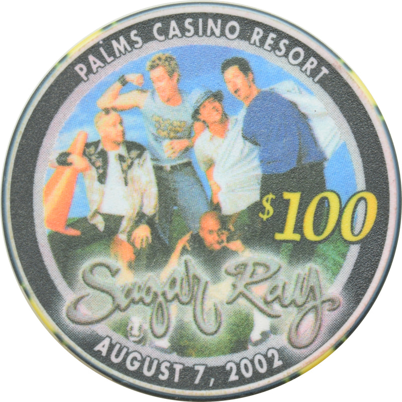 Palms Casino Las Vegas Nevada $100 Sugar Ray Chip 2002