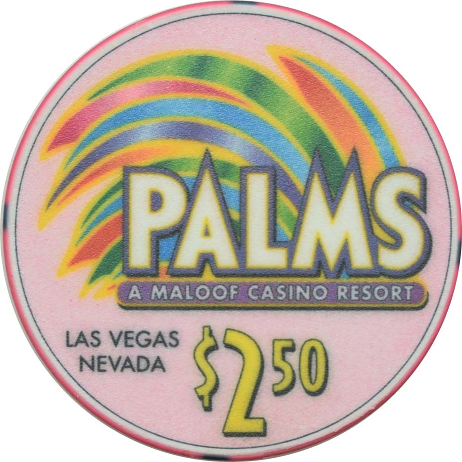 Palms Casino Las Vegas Nevada $2.50 Belmont Stakes Winner Secretariat 1973 Chip 2002