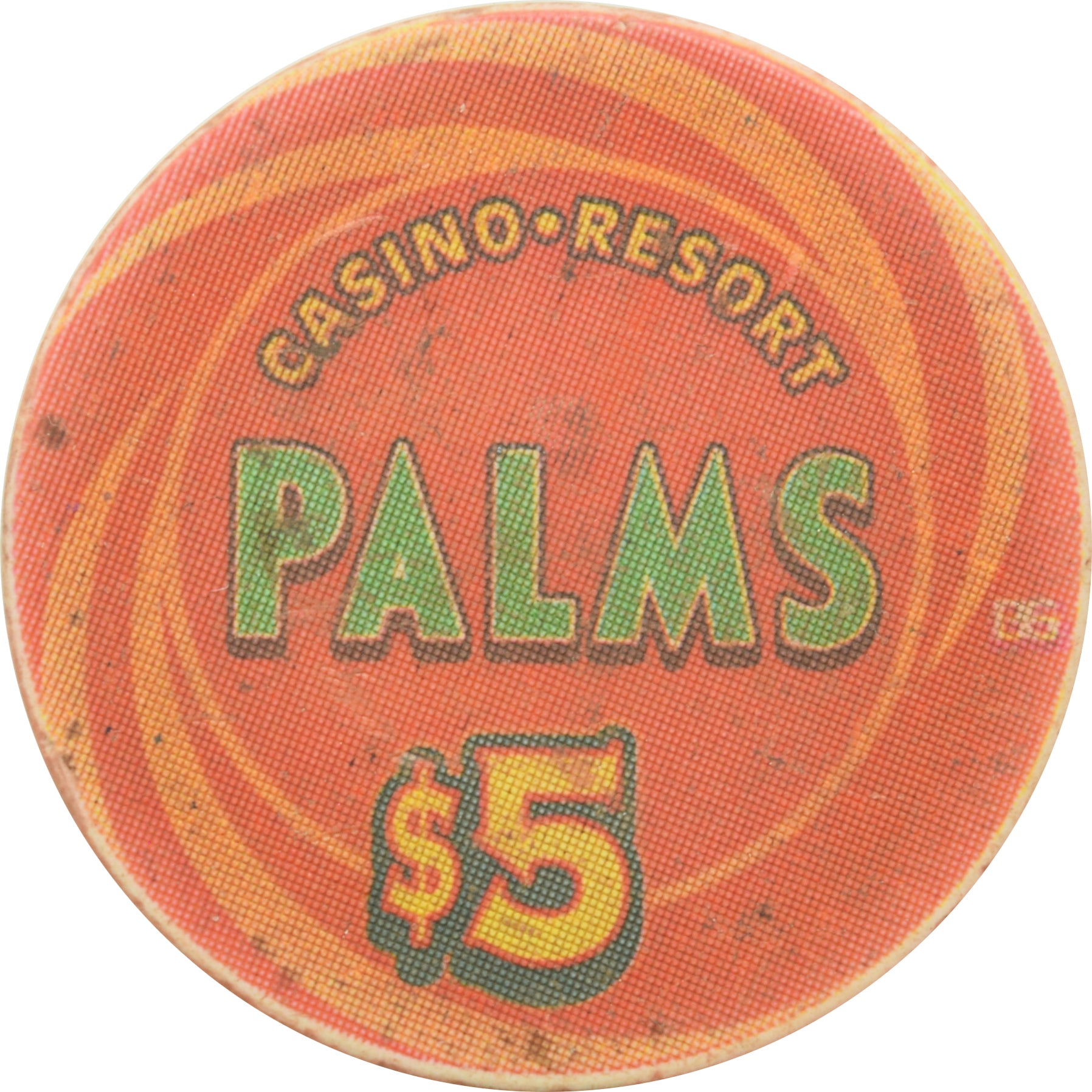 Palms Casino Las Vegas Nevada $5 Ace Chip 2001