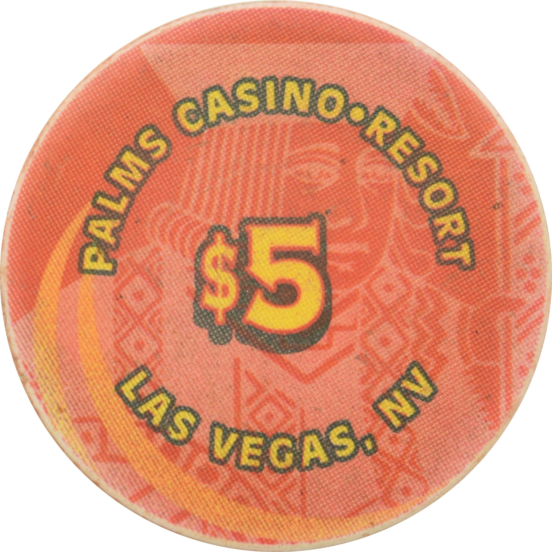 Palms Casino Las Vegas Nevada $5 Jacks Chip 2001