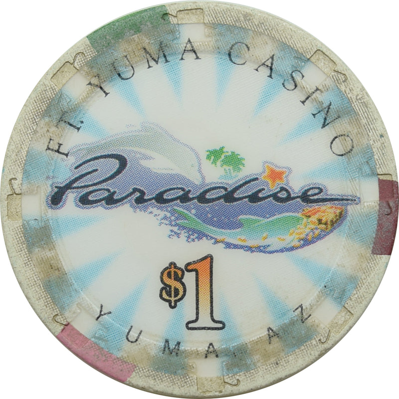 Paradise Casino Yuma AZ $1 Chip