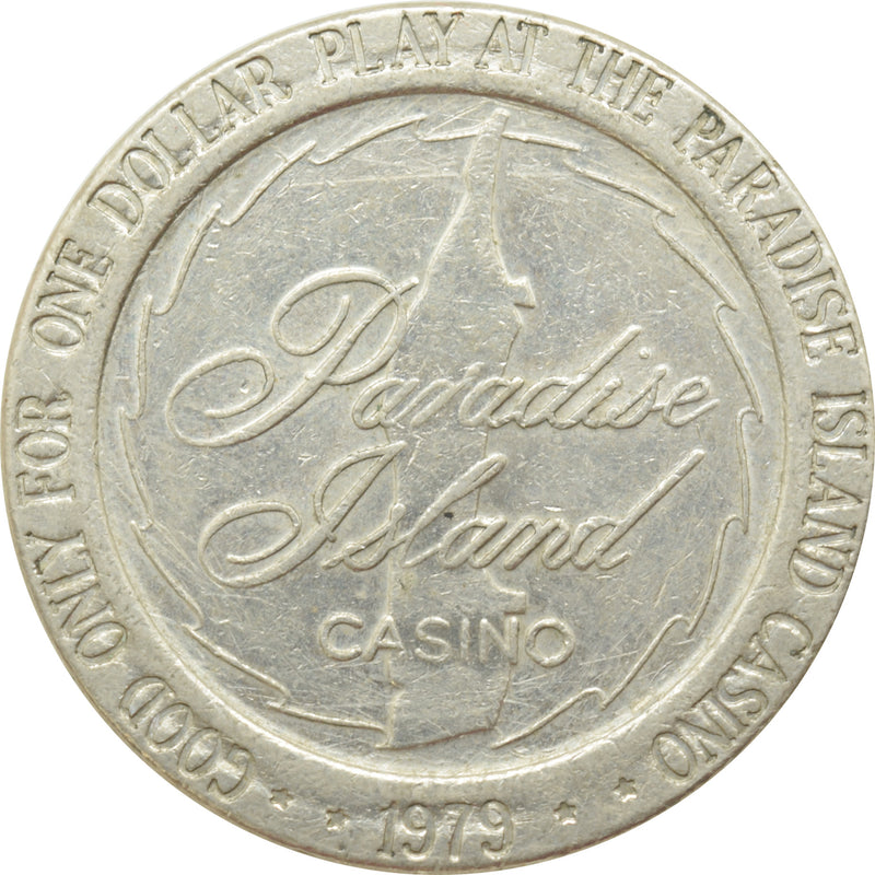 Paradise Island Paradise Island Bahamas $1 Token 1979