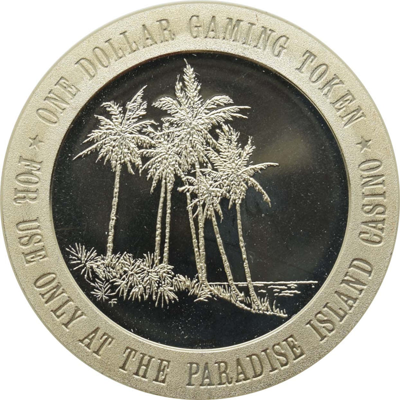 Paradise Island Paradise Island Bahamas $1 Token