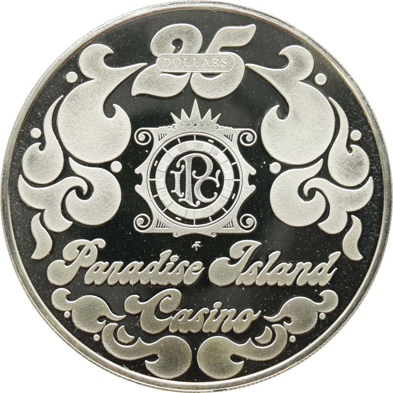 Paradise Island Casino Paradise Island Bahamas $25 Token