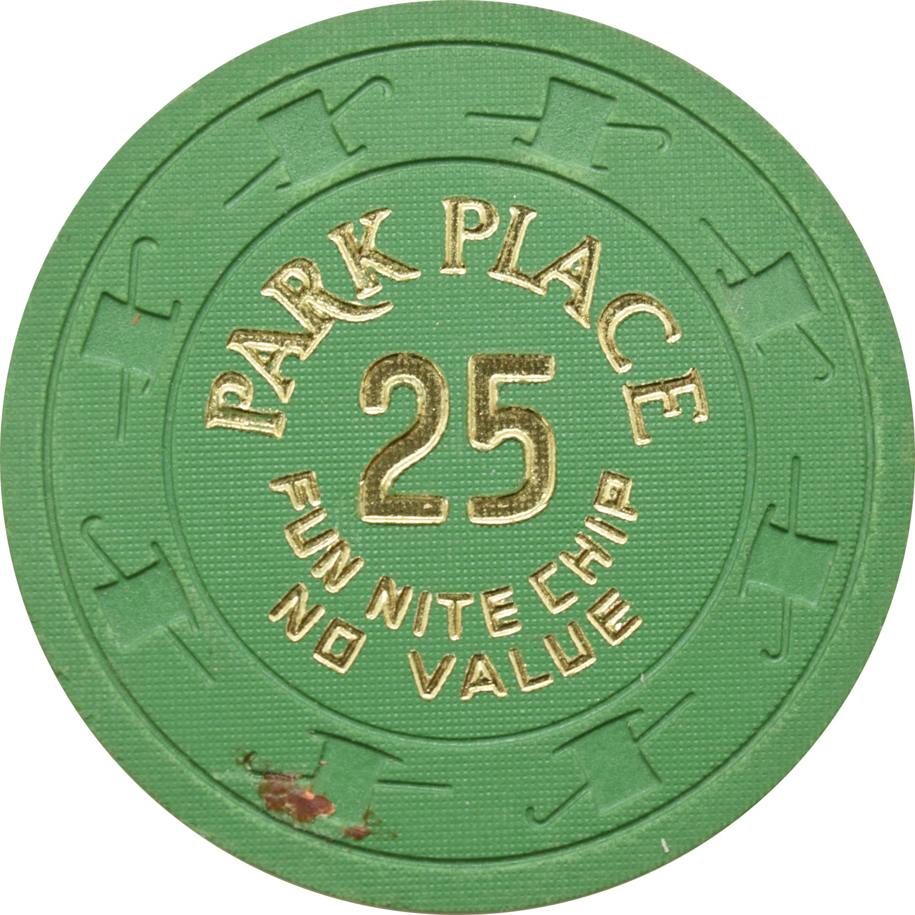 Bally's Park Place Casino Atlantic City New Jersey $25 NCV Chip