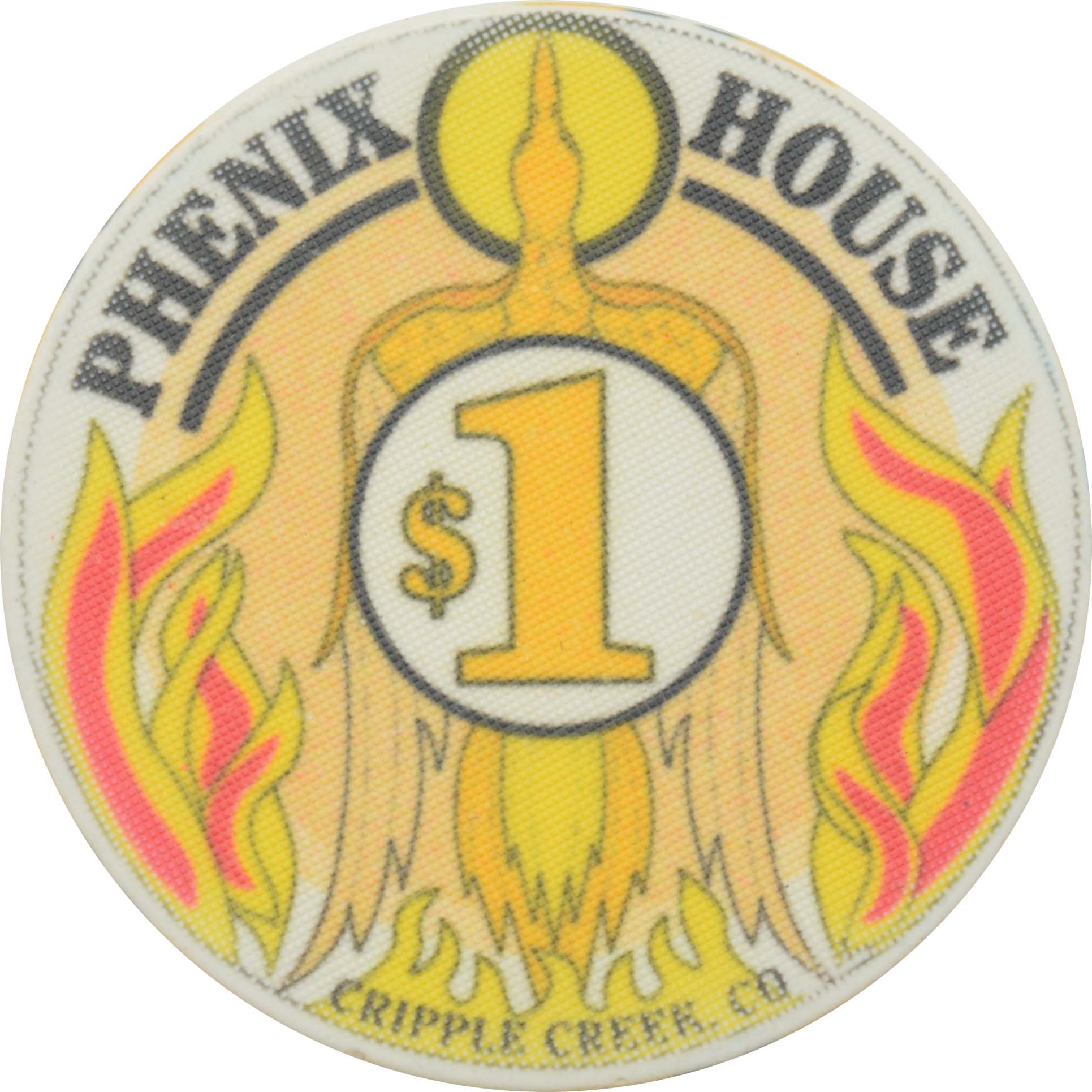 Phenix House Casino Cripple Creek Colorado $1 Chip