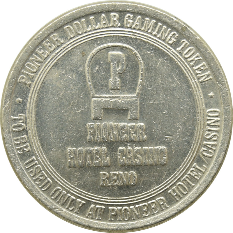 Pioneer Hotel Casino Reno NV $1 Token 1979