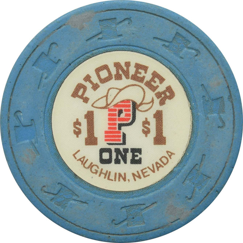 Pioneer Casino Laughlin Nevada $1 Chip 1983