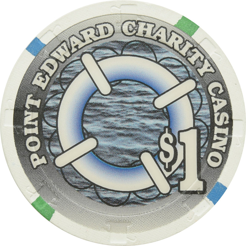 Point Edward Charity Casino Ontario Canada $1 Chip