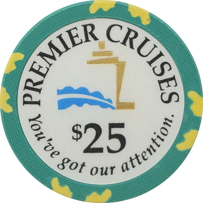 Premier Cruise Lines $25 (RT Plastics) Chip