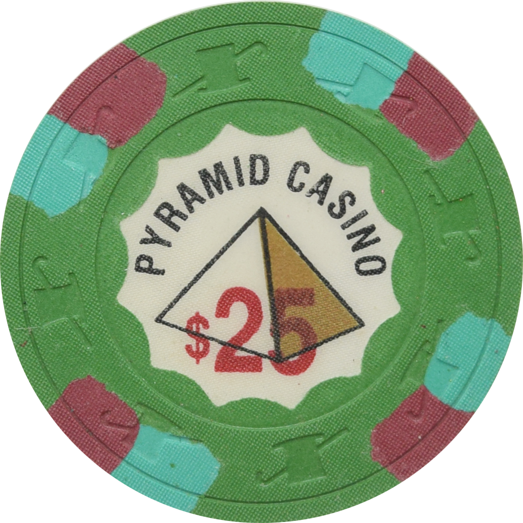 Pyramid Casino $25 Chip Paulson Fantasy