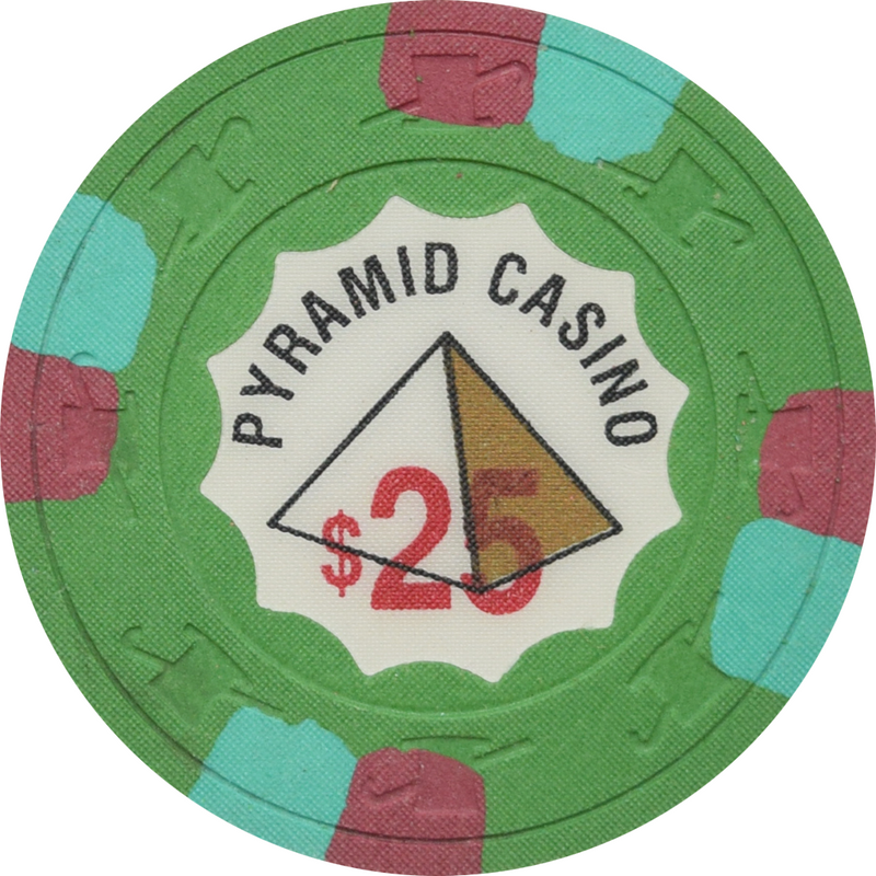 Pyramid Casino $25 Chip Paulson Fantasy