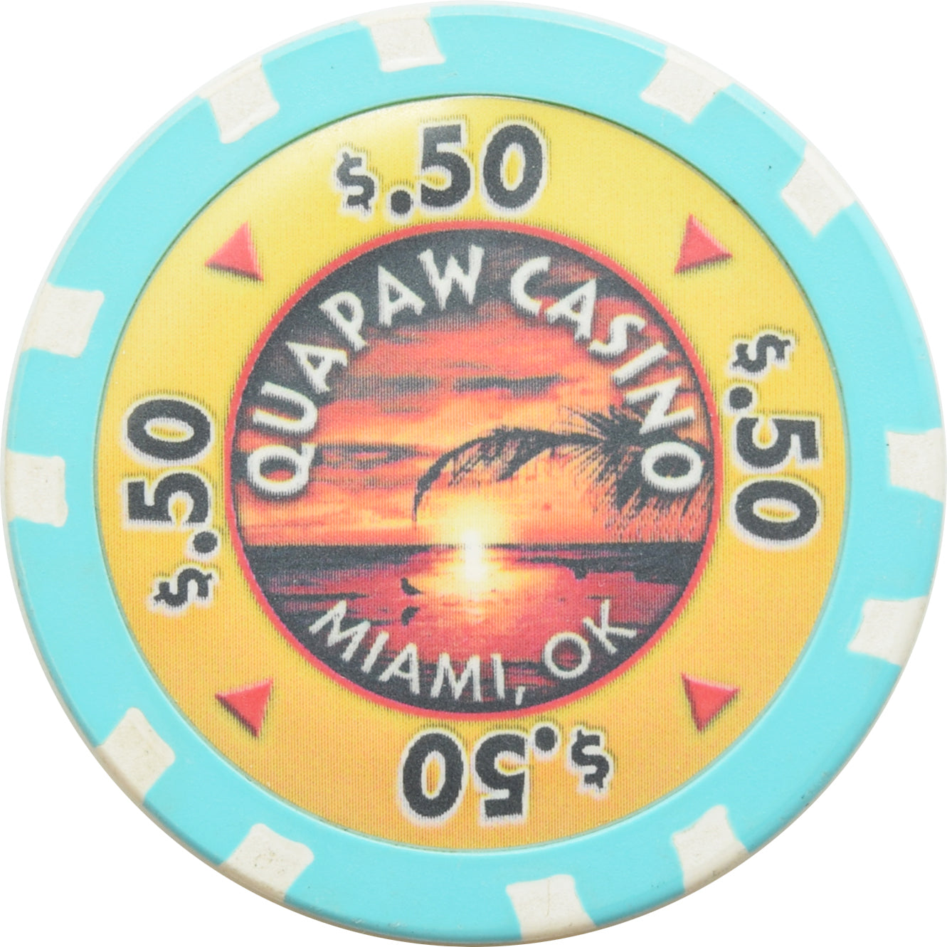 Quapaw Casino Miami OK 50 Cent Chip