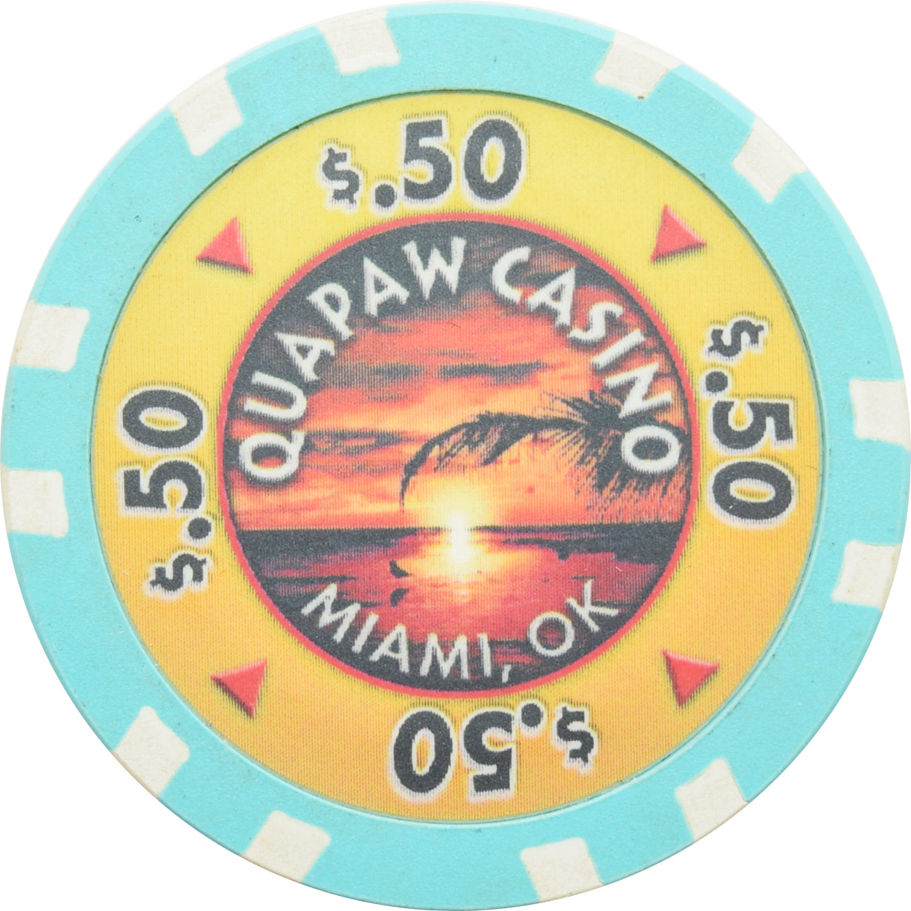 Quapaw Casino Miami OK 50 Cent Chip