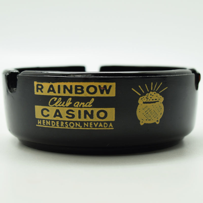 Rainbow Club Casino Henderson Ashtray Black