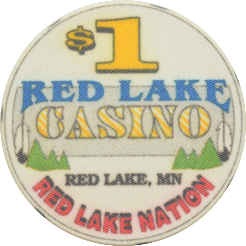 Red Lake Casino Red Lake Minnesota $1 Chip