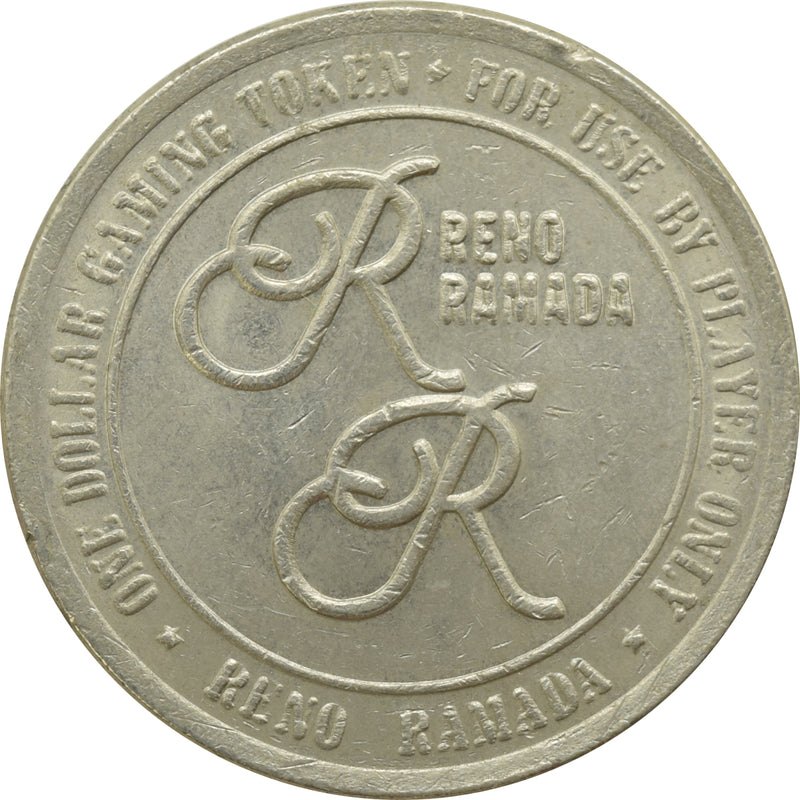 Reno Ramada Casino Reno NV $1 Token 1983