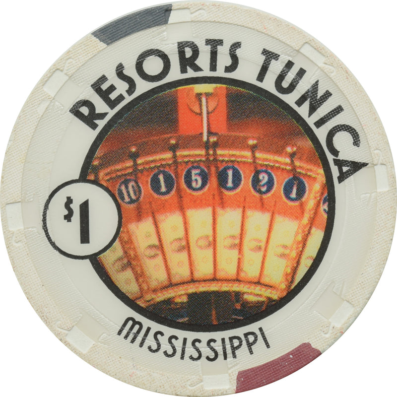 Resorts Casino Tunica MS $1 Chip