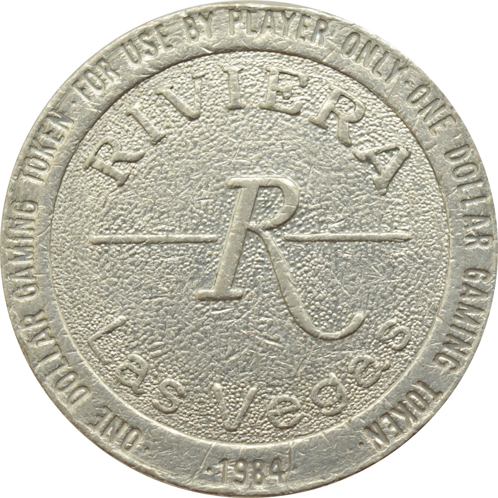 Riviera Casino Las Vegas NV $1 Token 1984