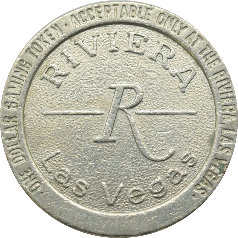 Riviera Casino Las Vegas NV $1 Token 1986