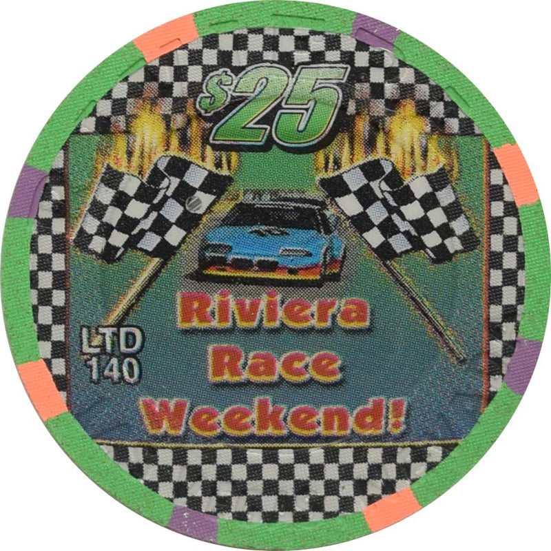 Riviera Casino Las Vegas Las Vegas $25 Race Weekend Chip 2001