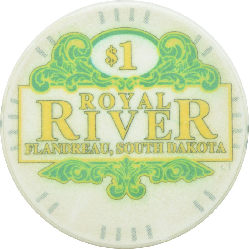 Royal River Casino Flandreau South Dakota $1 Chip