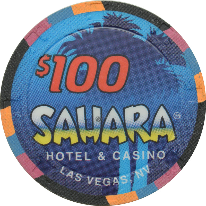 Sahara Casino Las Vegas Nevada $100 Chip 1995