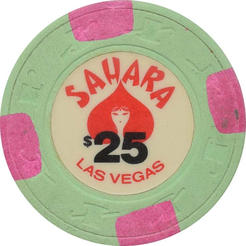 Sahara Casino Las Vegas Nevada $25 Chip 1983