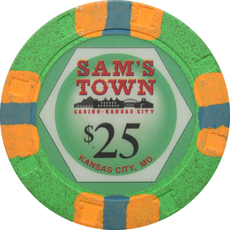 Sam's Town Casino Kansas City Missouri $25 Chip