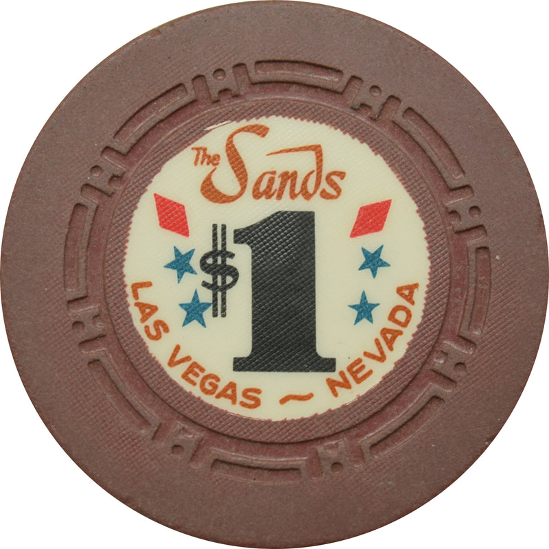 Sands Casino Las Vegas Nevada $1 Chip 1964