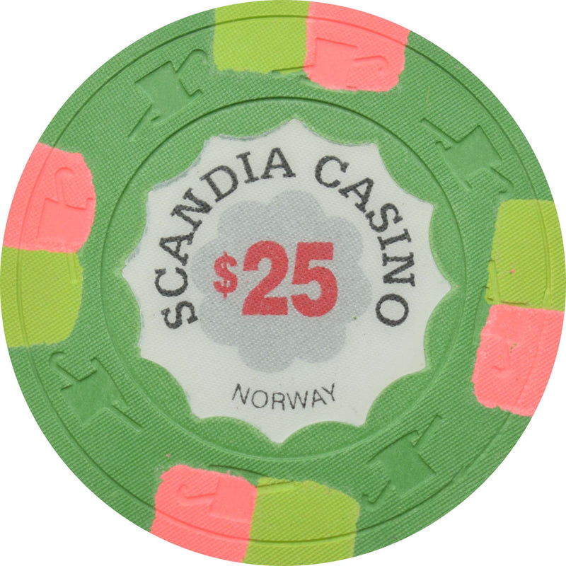 Scandia Casino $25 Chip Paulson Fantasy