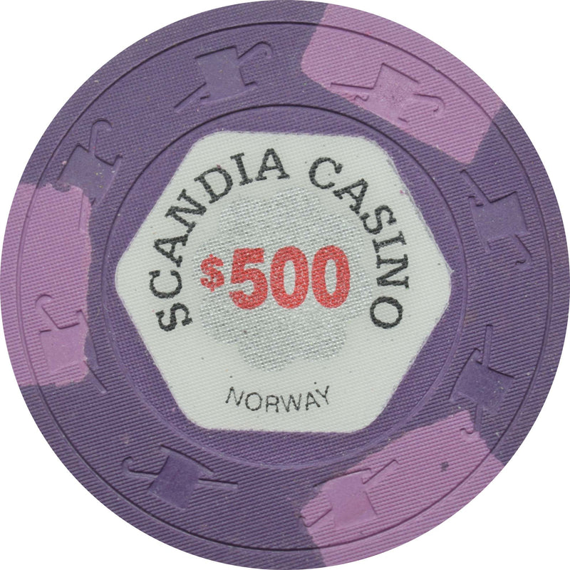 Scandia Casino $500 Chip Paulson Fantasy